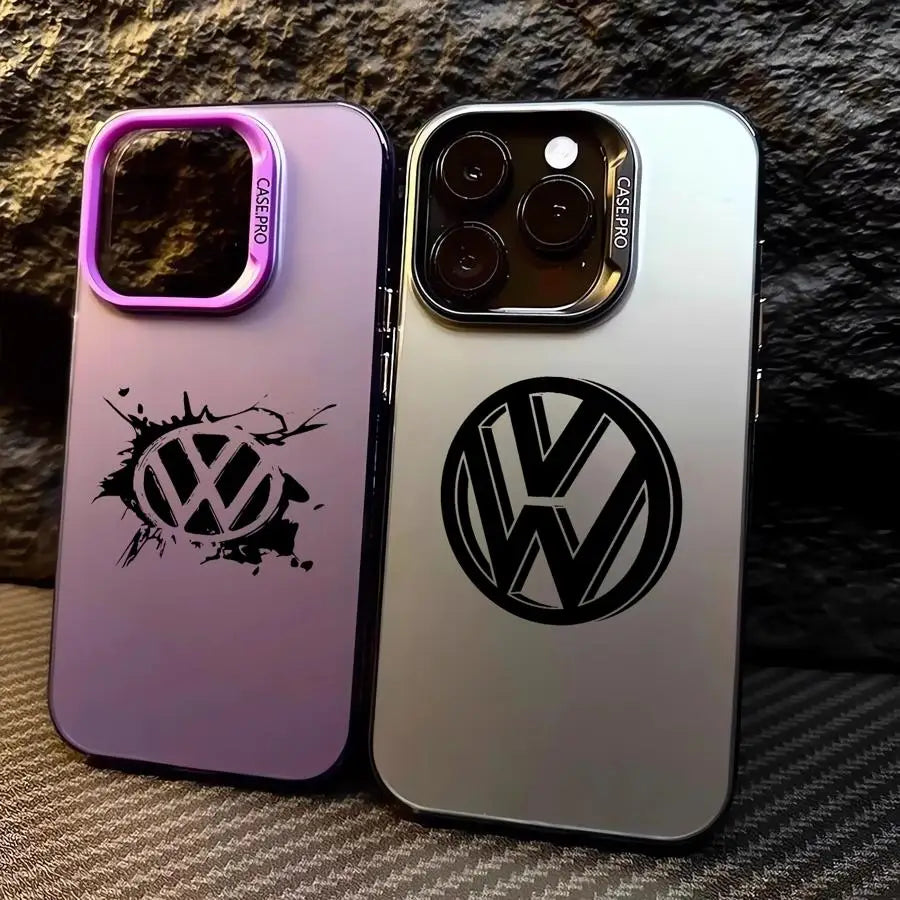 V-olks-wagen VW Car Phone Case for Apple iPhone 16 11 13 Pro 11 15 12 14 ProMax 15 14 16 12 Plus Funda Cover