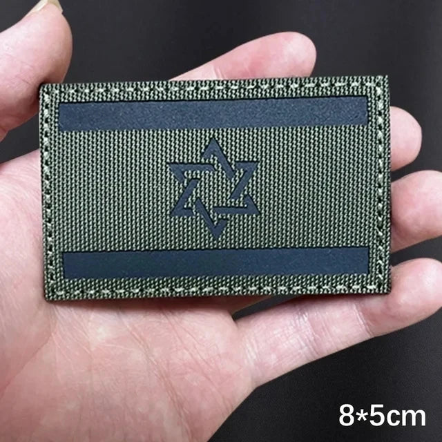 Chevrons Sergeant Stripes Israel 1st Golani Brigade Patches Military Uniform Rank Arms Shoulder Hook Tab Badges