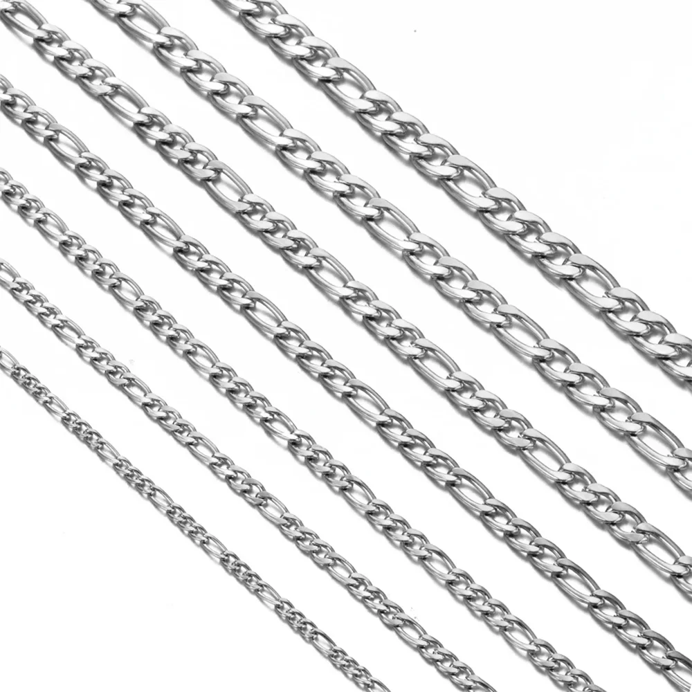 Wholesale 925 Sterling Silver Necklace 2-12mm Width 40-75cm Long Chain Lobster Clasp Men and Women Engagement Jewelry