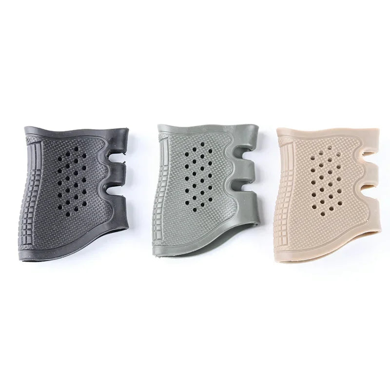 Tactical Rubber Airsoft Accessories Anti-slip Breathable Glove protective For AR15 HK416 M4 M16 G17 G19 G22 Hunting Weapon Parts