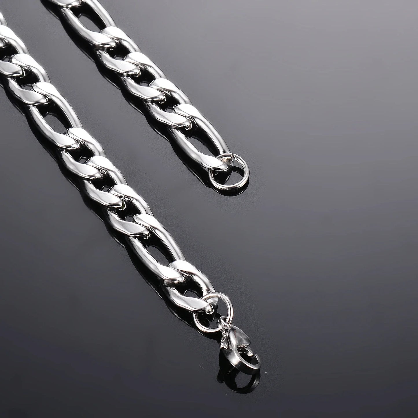 Wholesale 925 Sterling Silver Necklace 2-12mm Width 40-75cm Long Chain Lobster Clasp Men and Women Engagement Jewelry