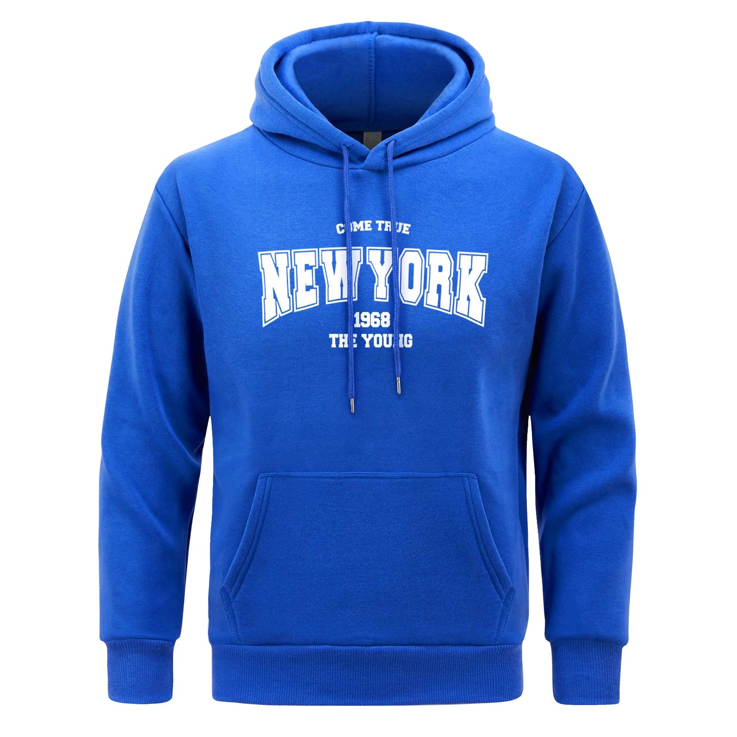 America New York City Letter Hoodie Men Warm Spring Autumn Man Hoodies Casual Fleece Pullover Clothing