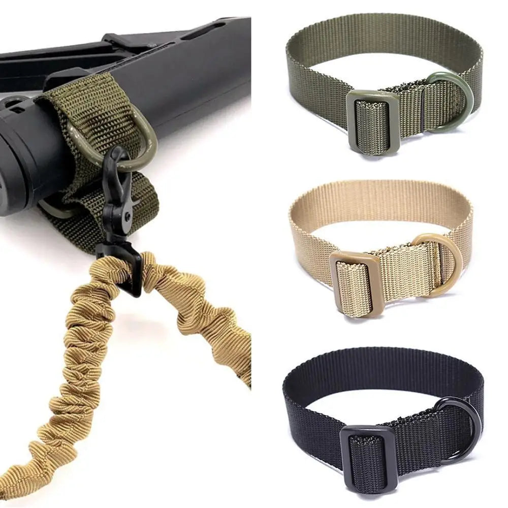 Multifunction Airsoft Tactical ButtStock Sling Adapter Rifle Stock Gun Strap Rope Strapping Belt Mount Hunting for AR15 HK416