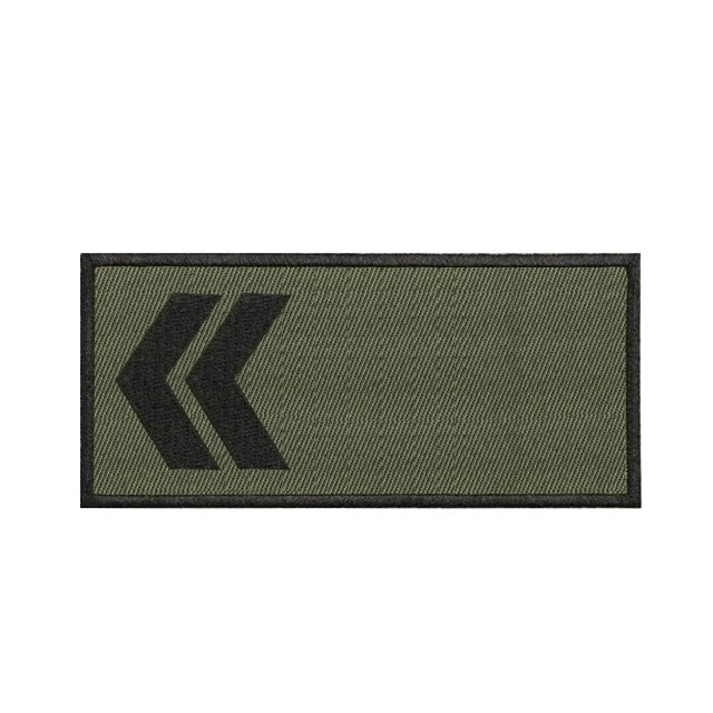 Chevrons Sergeant Stripes Israel 1st Golani Brigade Patches Military Uniform Rank Arms Shoulder Hook Tab Badges