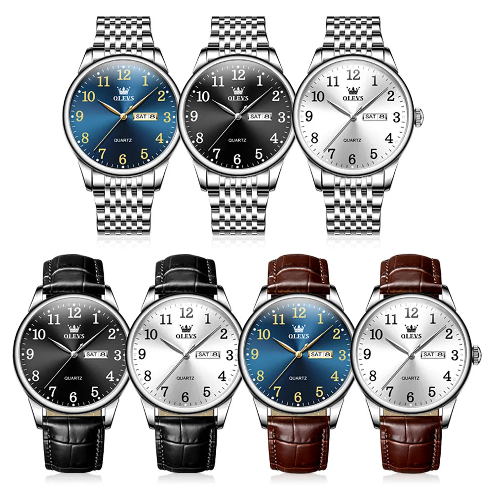 Man Wristwatches Business Casual Watches for Men Relogios Masculino