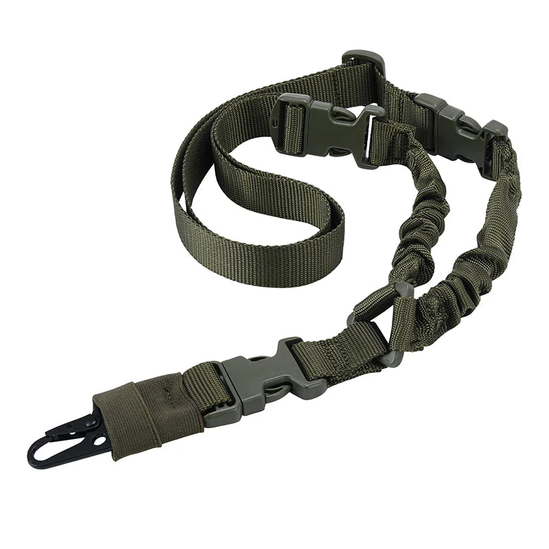 Shot Gun Belt Hunting Accessories Tactical Gear Tactical Single Point Gun Sling Shoulder Strap Rifle Rope Belt with Metal Buckle