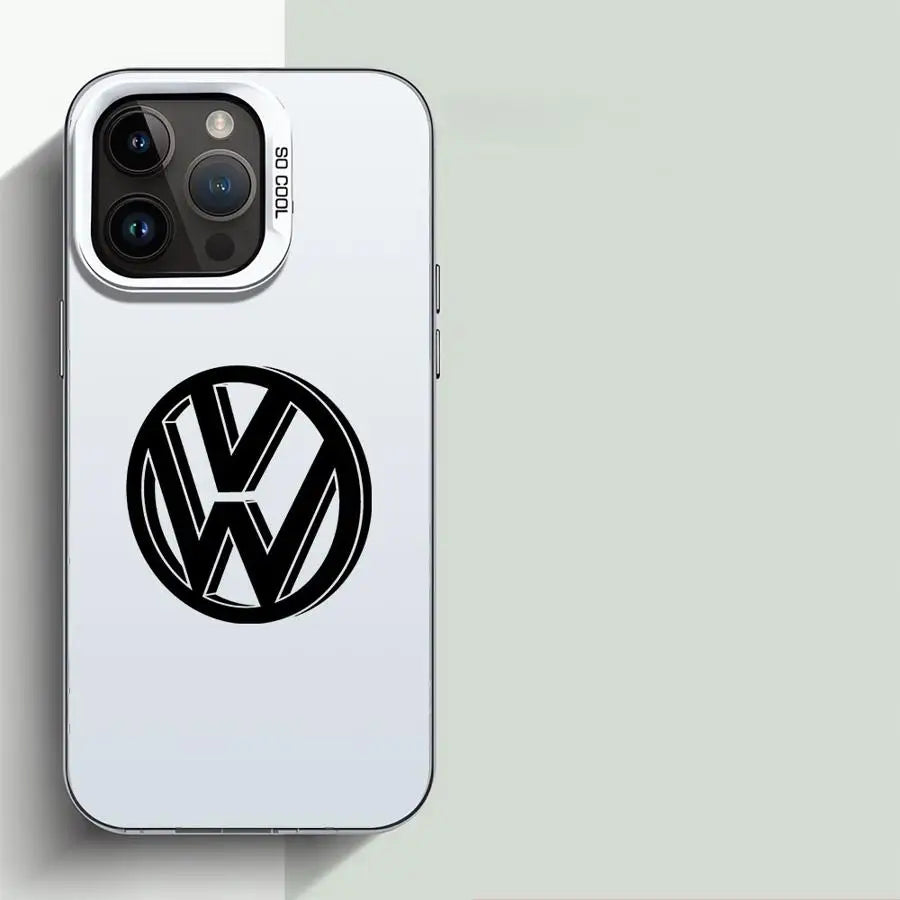 V-olks-wagen VW Car Phone Case for Apple iPhone 16 11 13 Pro 11 15 12 14 ProMax 15 14 16 12 Plus Funda Cover