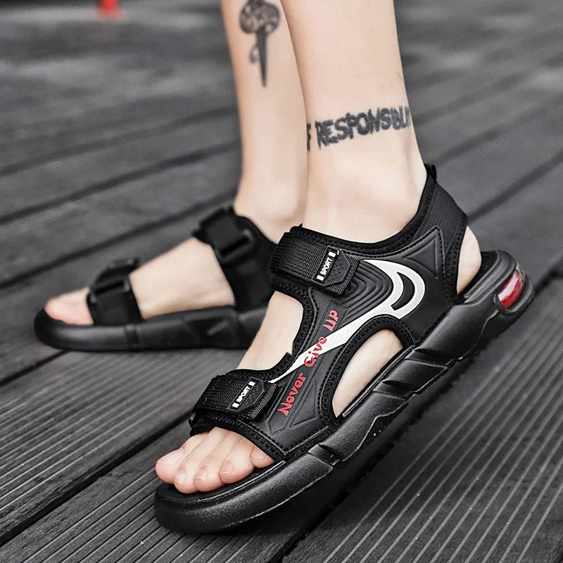 Men's Comfortable Slipper Summer Man Sandals for Men 2024 Designer Men's Shoes Original Brands Shoes Man's Leather Sandal Trend