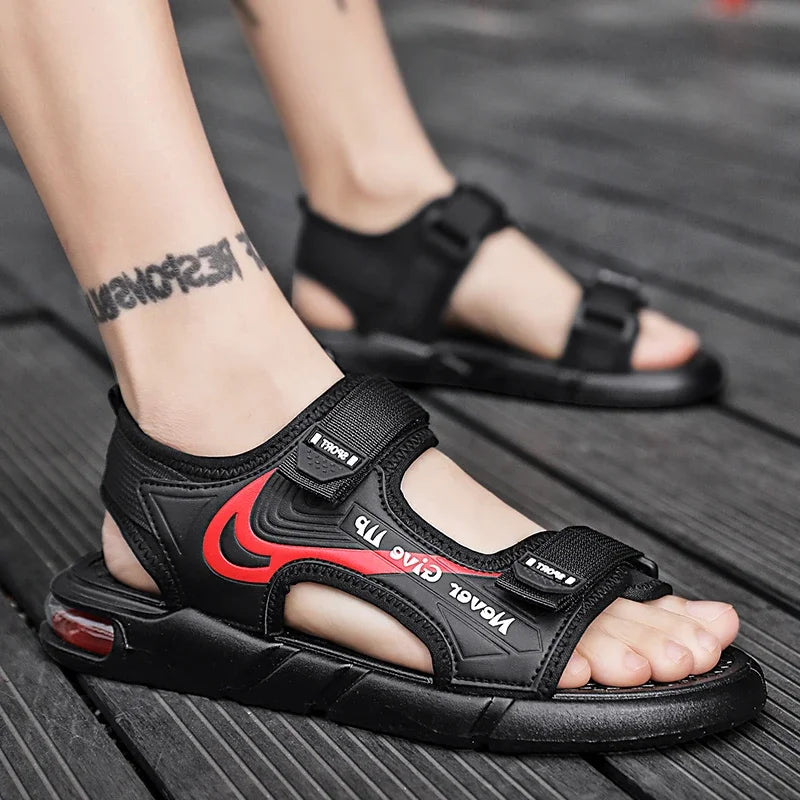 Men's Comfortable Slipper Summer Man Sandals for Men 2024 Designer Men's Shoes Original Brands Shoes Man's Leather Sandal Trend