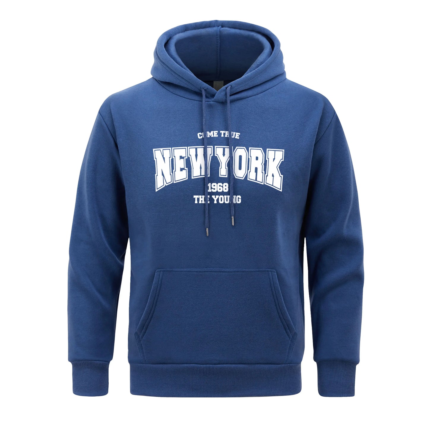 America New York City Letter Hoodie Men Warm Spring Autumn Man Hoodies Casual Fleece Pullover Clothing