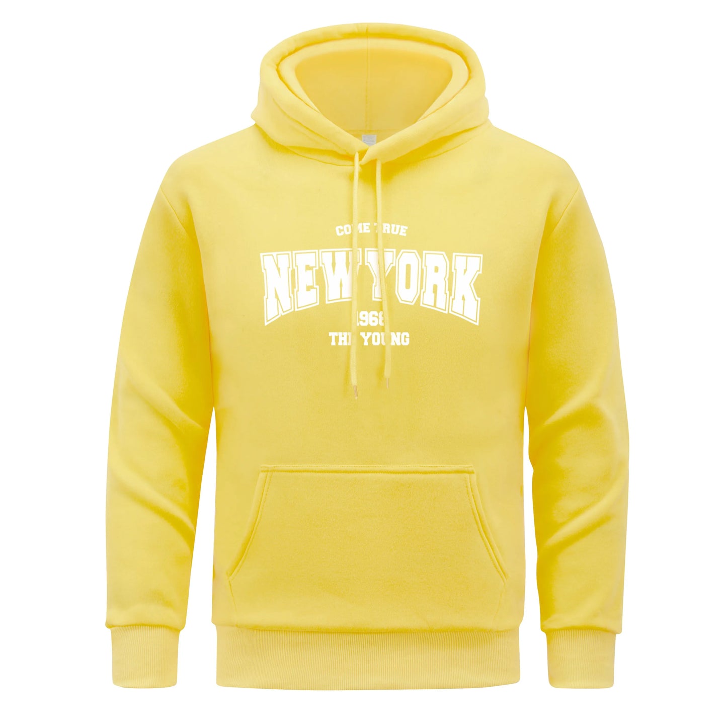 America New York City Letter Hoodie Men Warm Spring Autumn Man Hoodies Casual Fleece Pullover Clothing