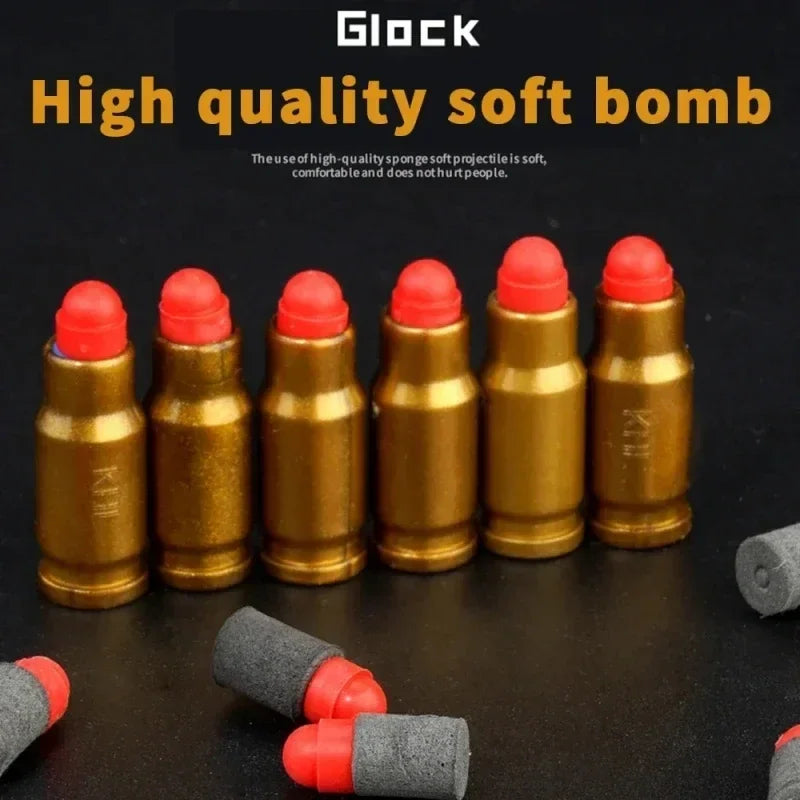 Newest Shell Ejecting  Airsoft Pistol Soft Bullet Toy Gun Weapon Children Armas Shoot Outdoor Game Boys gift