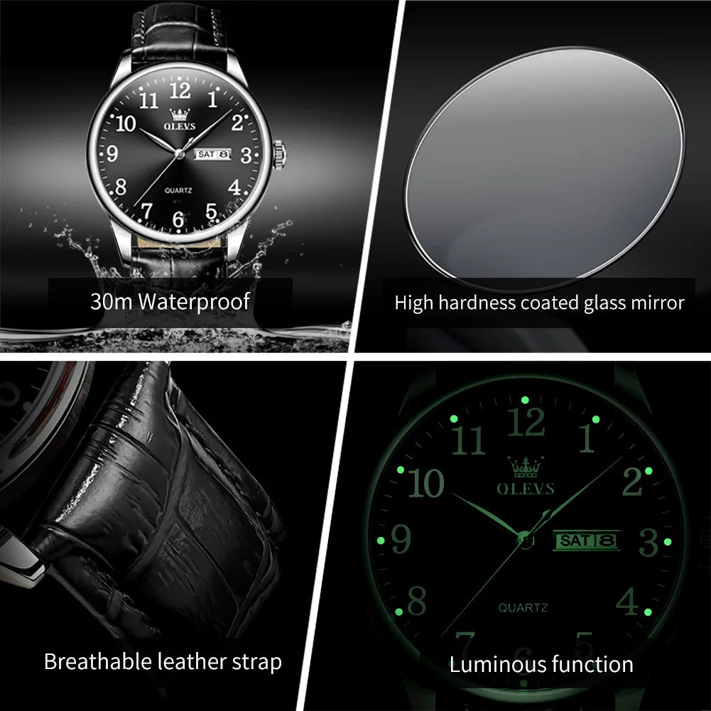 Man Wristwatches Business Casual Watches for Men Relogios Masculino